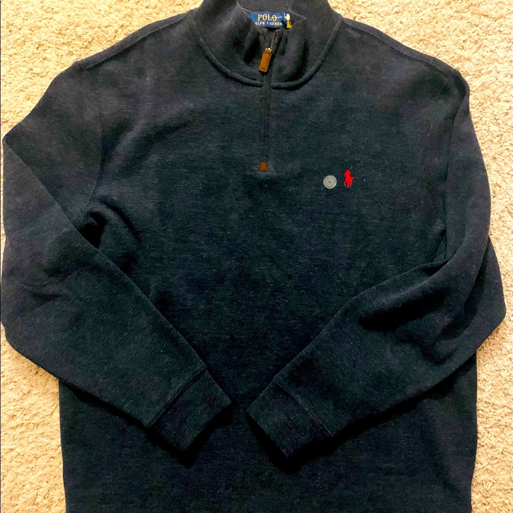 Men’s Brand New Polo Quarter Zip Pullover